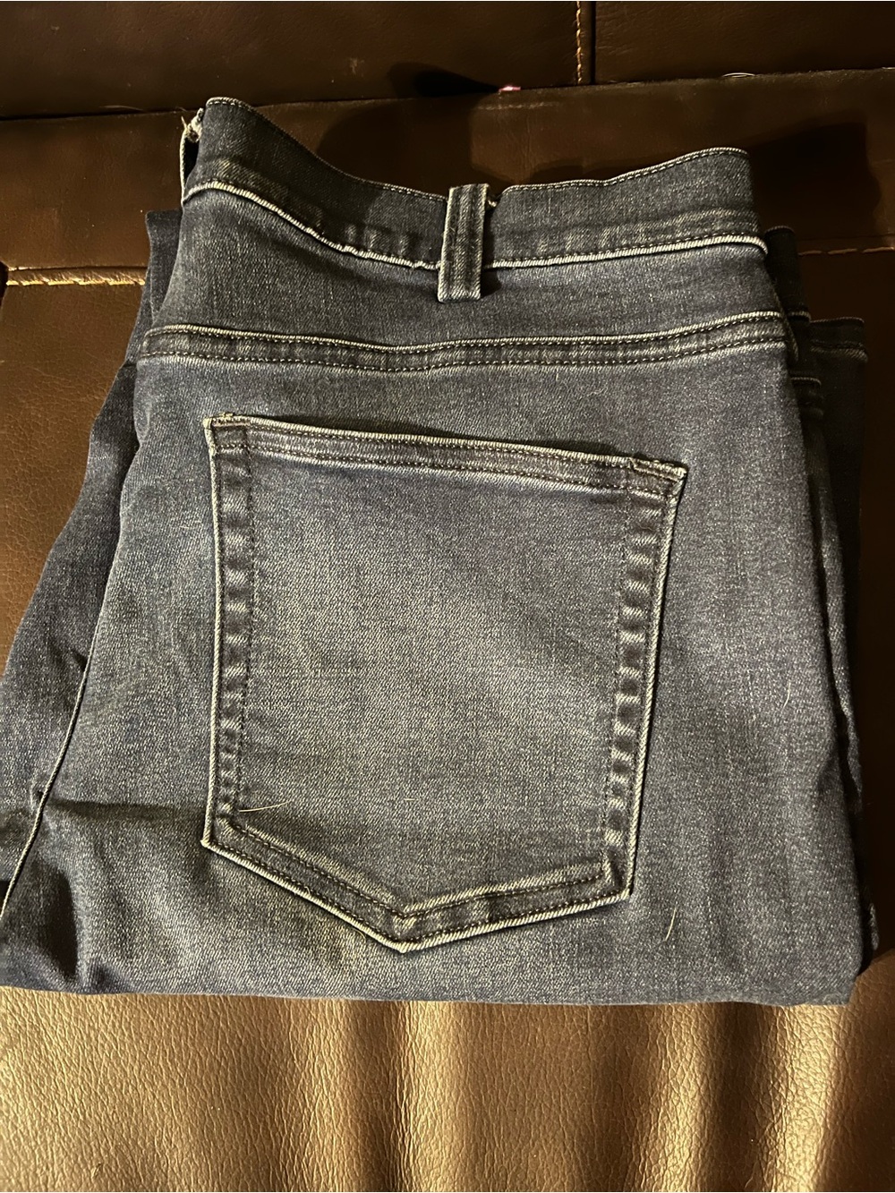Duluth Trading Co Women’s Jeans Size 12 x 31 Stretch Blue Denim
